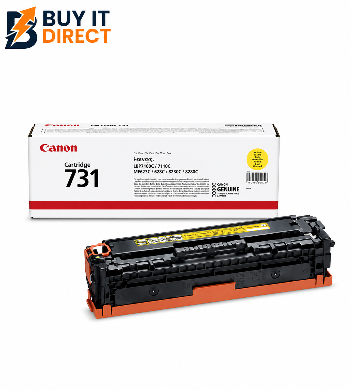 Canon 731 Yellow Toner Cartridge