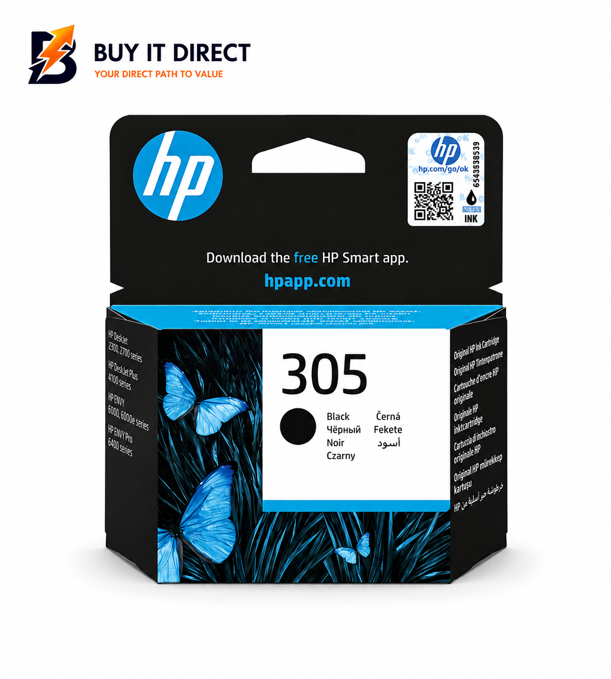 HP 305 Black Original Ink Cartridge
