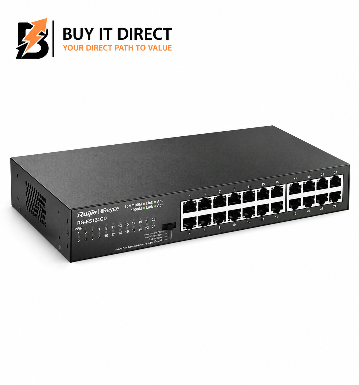 Ruijie Reyee RG ES124GD 24 Port Gigabit Unmanaged Ethernet Switch