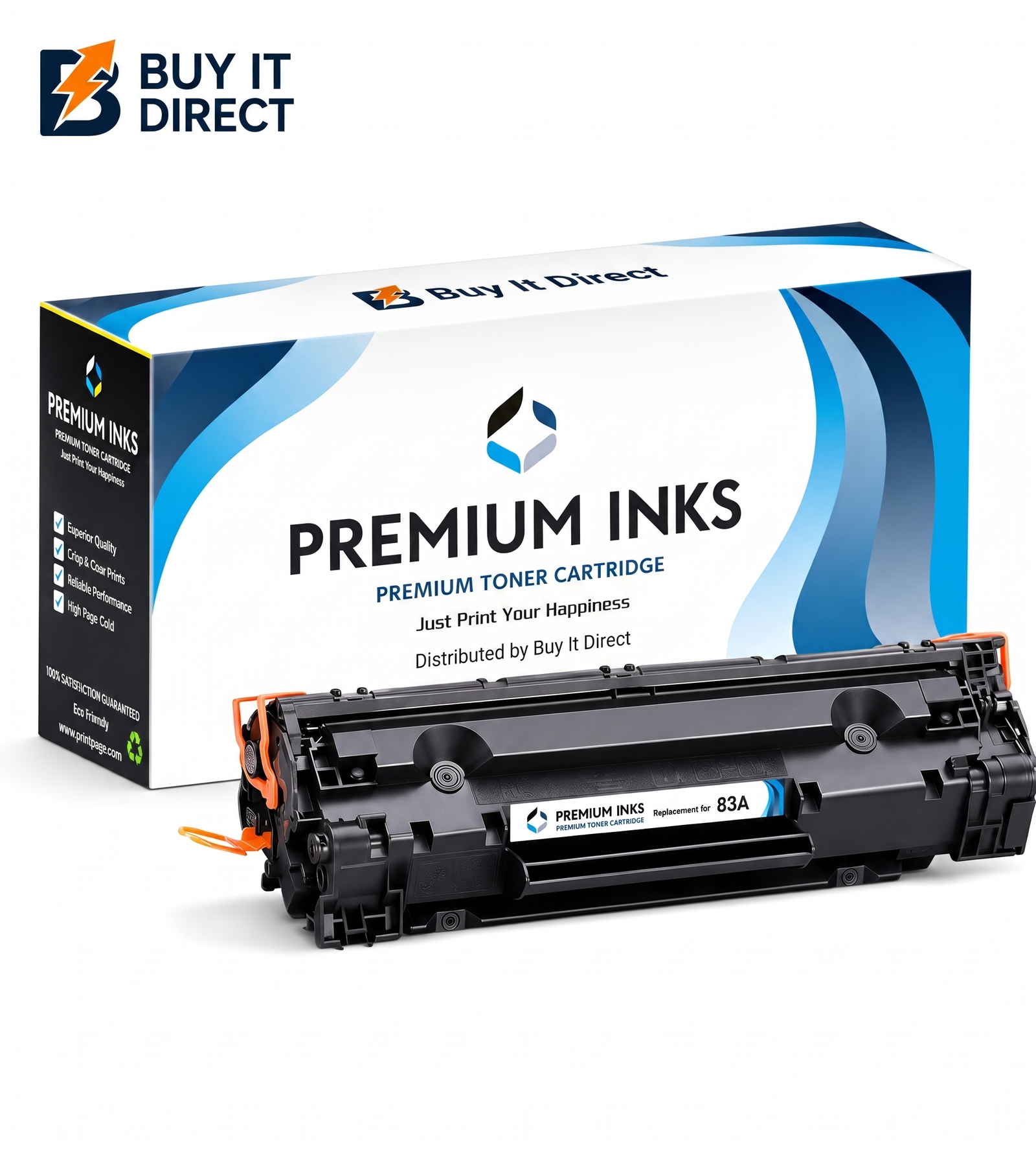 خرطوشة تونر Premium 83A متوافقة لطابعات HP LaserJet