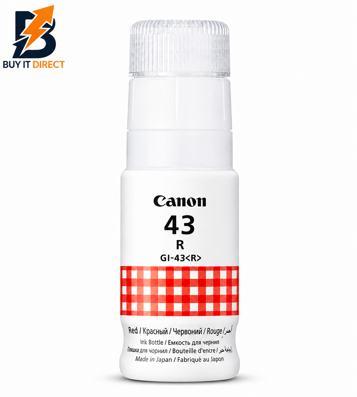 Canon GI-43 Ink Bottle Red