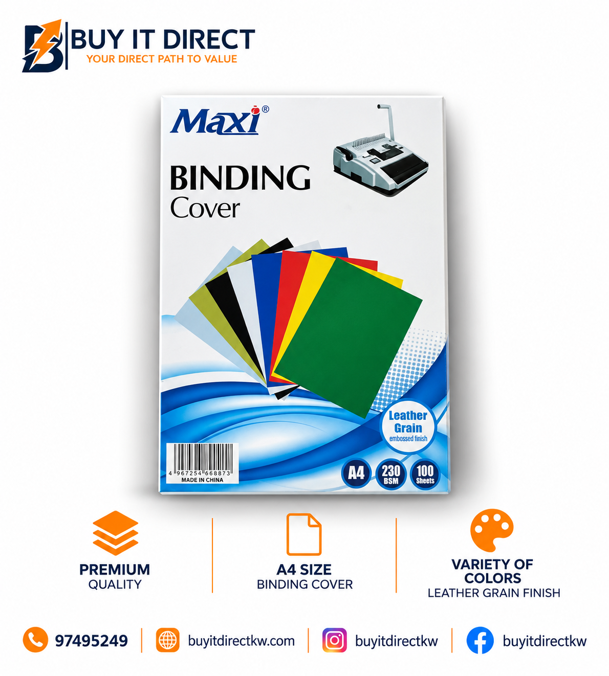 BINDING COVER 230 GSM