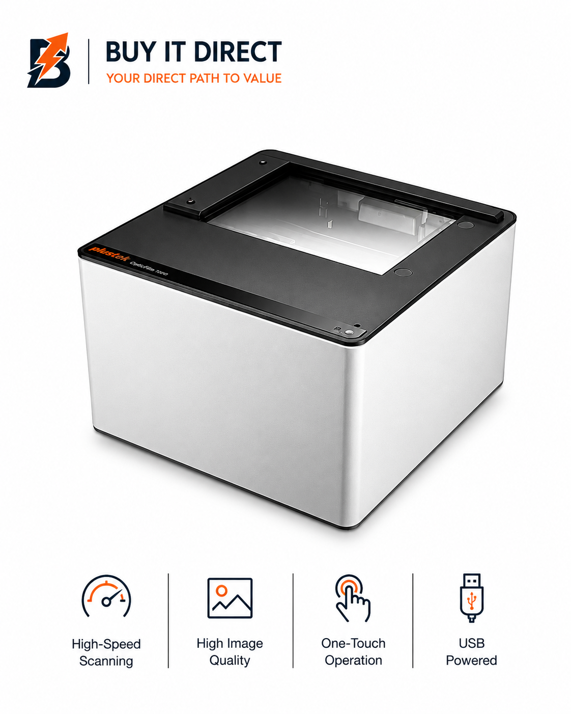 Plustek SecureScan X150 Passport and ID Scanner
