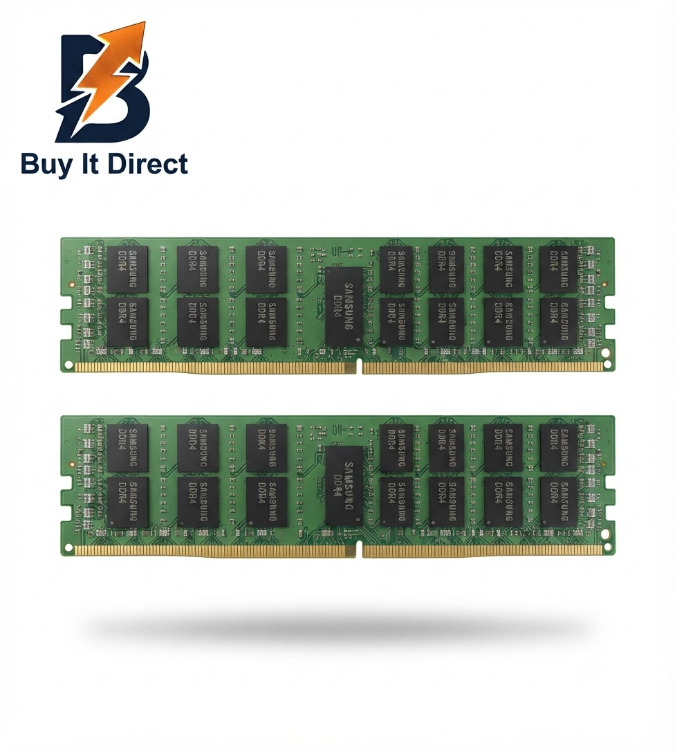 SAMSUNG 64GB 2400MHz DDR4 ECC Server RAM Desktop 2400T Kit (32GB x2) OEM
