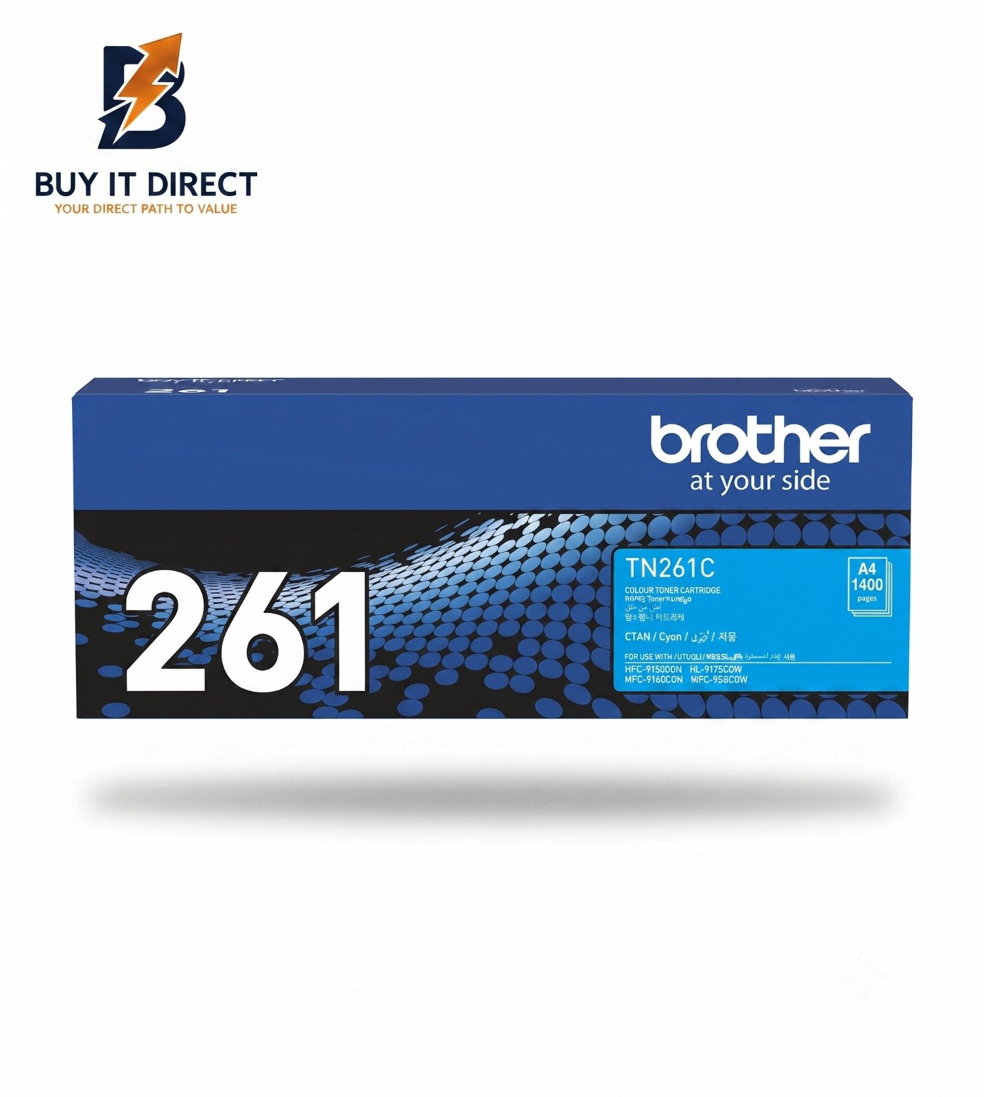 Brother TN261C Cyan Toner