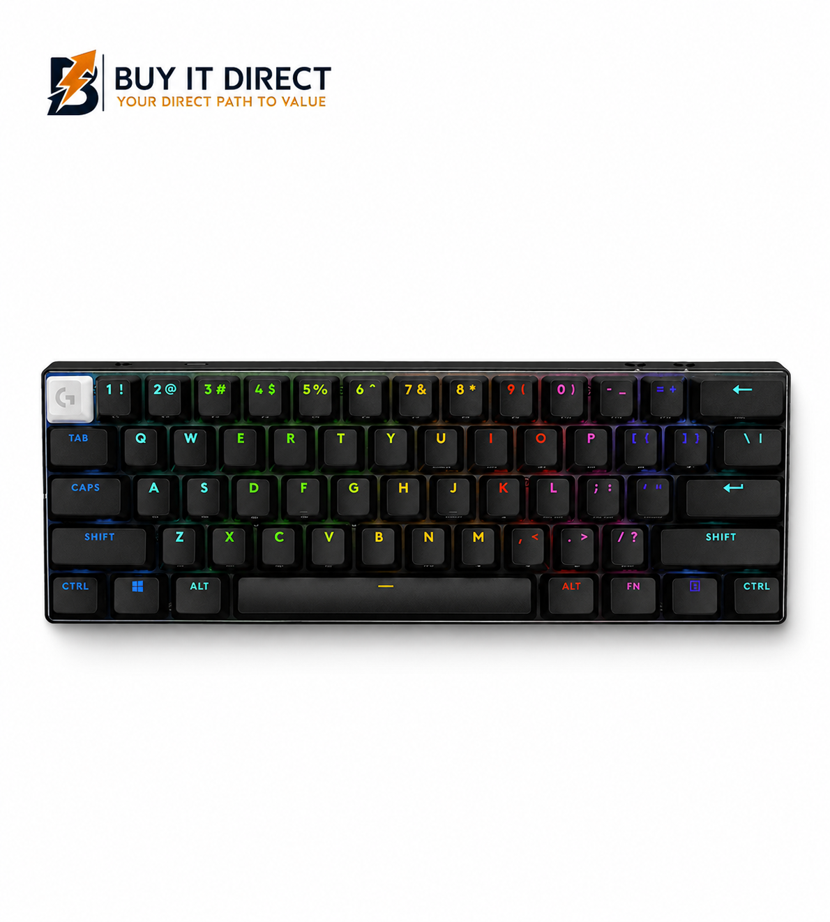 Logitech G PRO X 60 LIGHTSPEED Wireless Gaming Keyboard Tactile Black