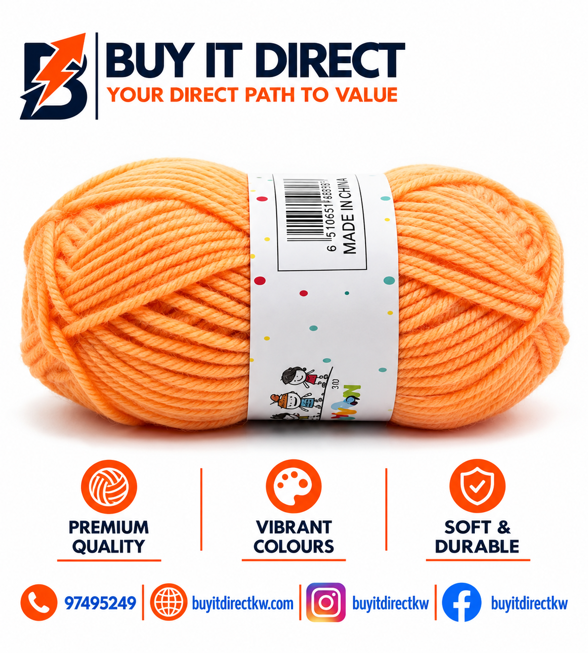 Yarn Orange