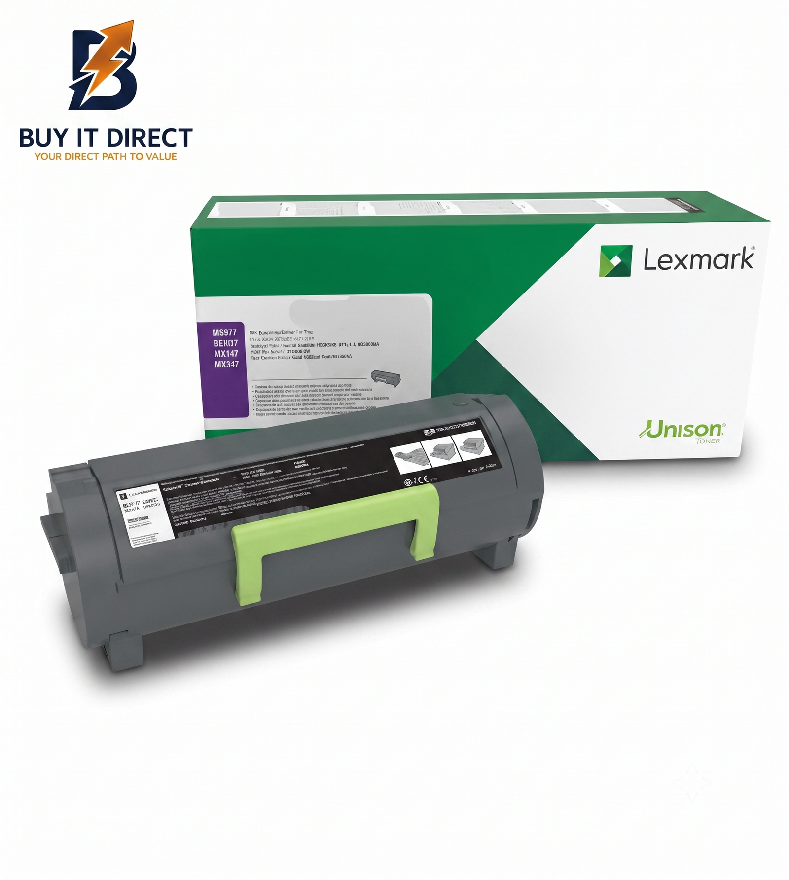 Lexmark 505 Black Toner 50F5000
