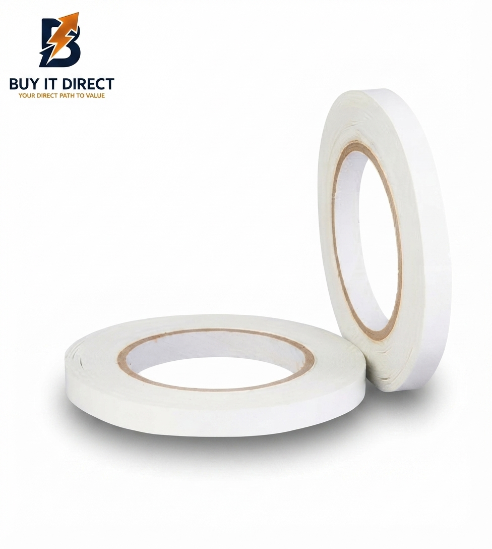 Double Sided Tape White 6mm x 24Y