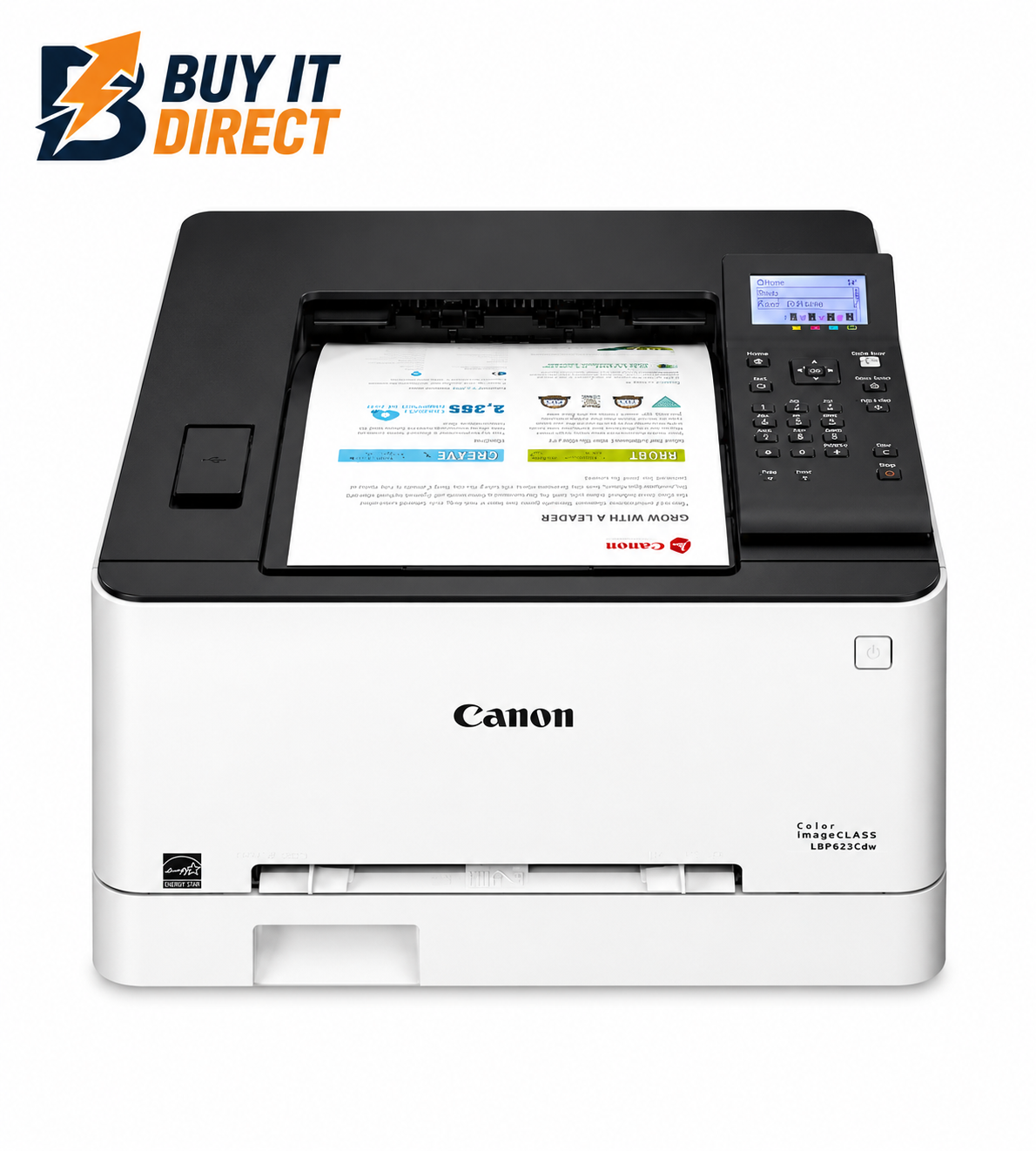 Canon Image CLASS LBP623Cdw Black Laser Beam Wireless Printer, for Home & Offices LBP623Cdw