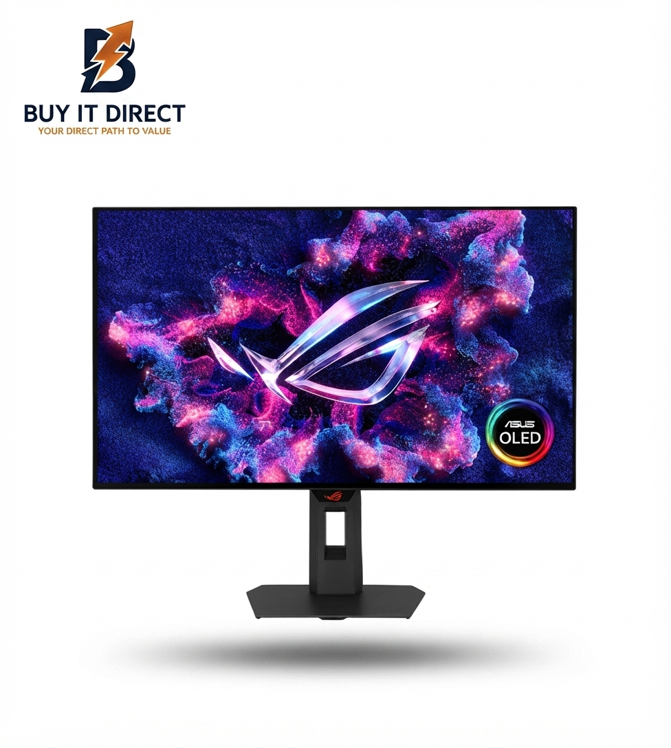 Asus Rog Strix OLED XG27AQWMG 27 بوصة 2K QHD 280 هرتز، 0.03 مللي ثانية، TrueBlack Glossy WOLED، VESA DisplayHDR، شاشة HDMI 2.1 للألعاب