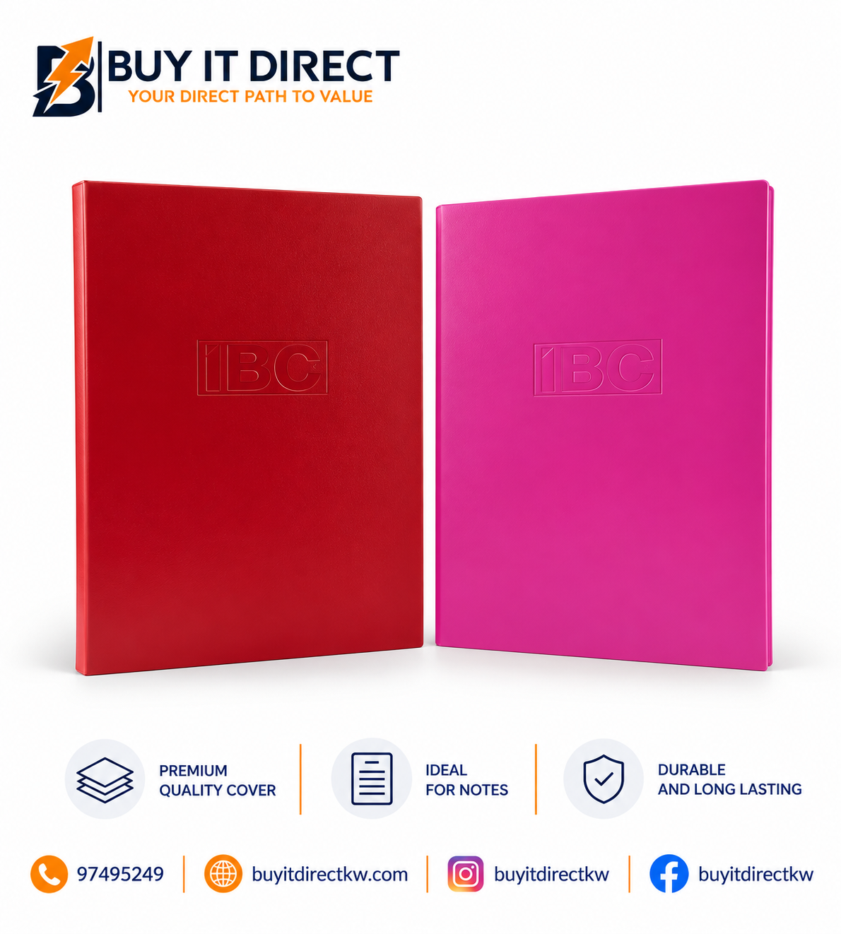 Arabic Ruling Notebook 9 x 7 Inch 60 Sheets