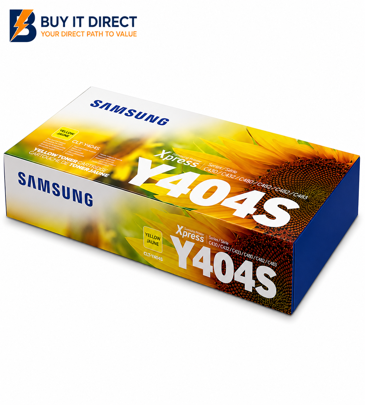 خرطوشة حبر أصفر Samsung CLT-Y404S