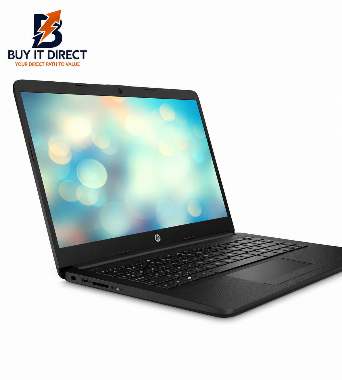 HP 14 CF2222NIA Laptop 14 Inch Core i7 10th Gen 8GB RAM 1TB HDD FreeDOS Black