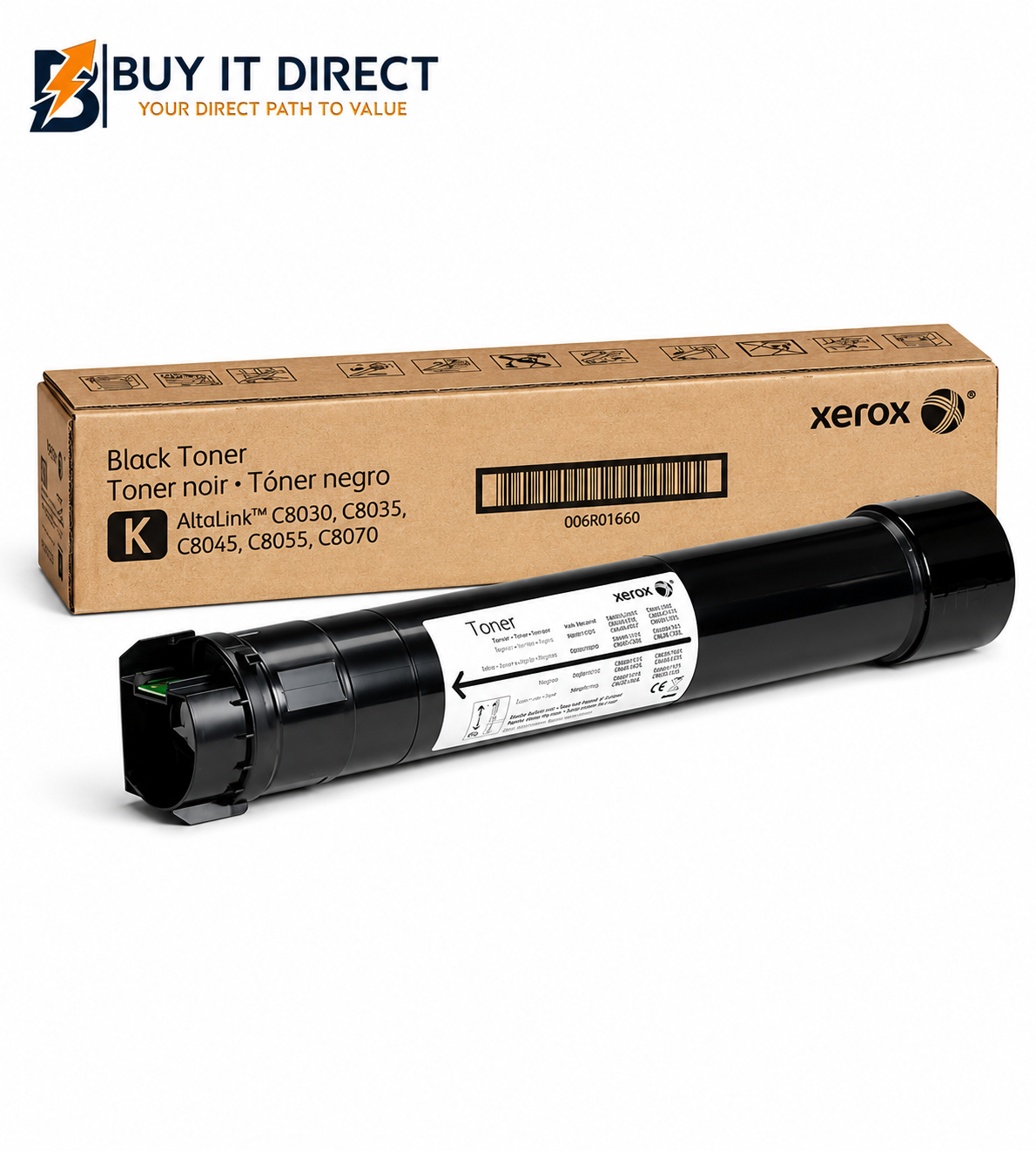 Xerox C8030/C8035/C8045/C8055/C8070 Black Toner Cartridge