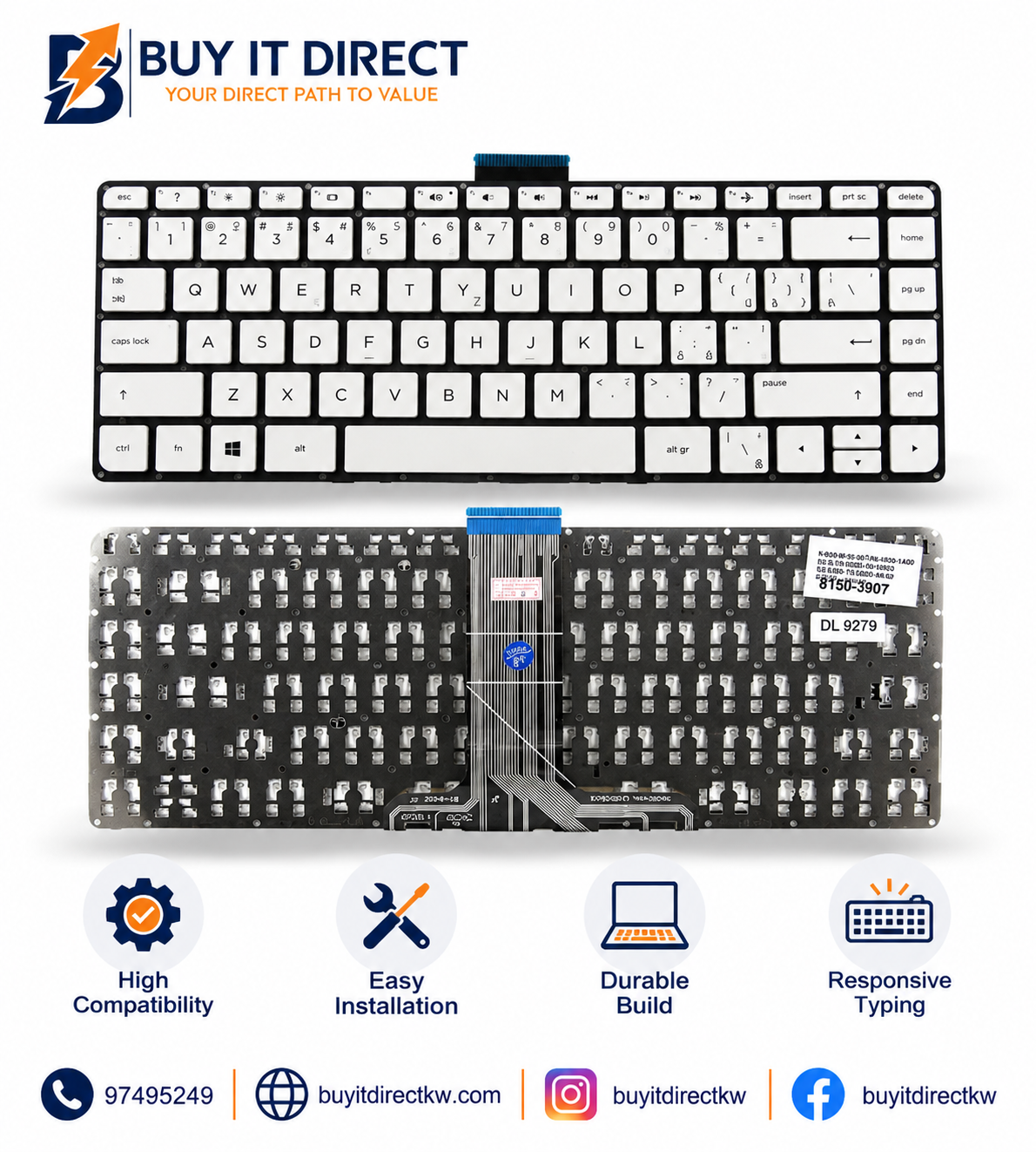 HP 13 S 13T S 13 S000 13T S000 13 S100 Laptop Keyboard Silver US English Arabic Layout Backlit Supported