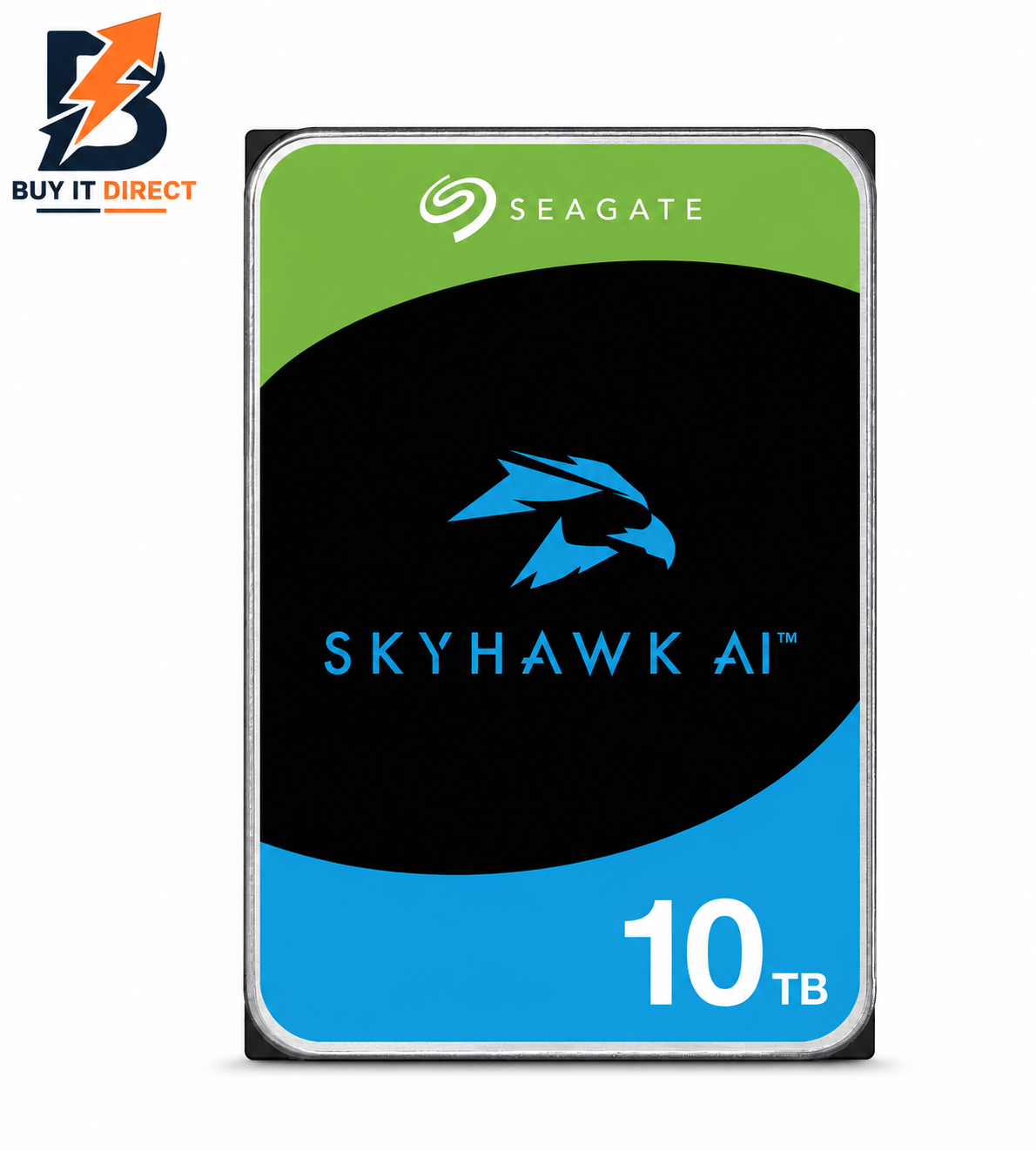 Seagate 10TB SkyHawk AI Surveillance HDD 3.5″ SATA III Internal Hard Drive – 7200rpm
