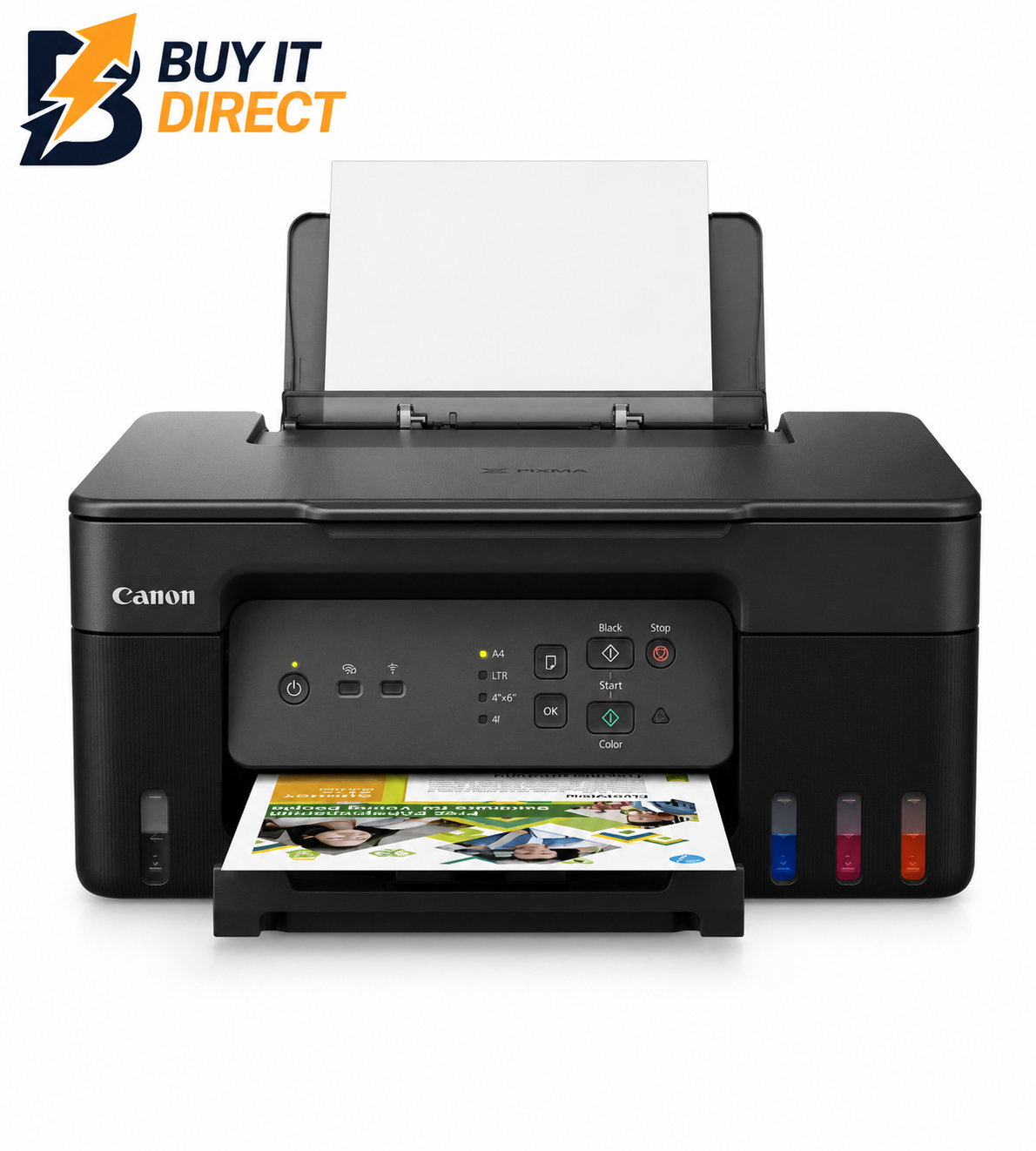 Canon PIXMA G3430 All-in-One Multi-function Ink Tank Printer – Black