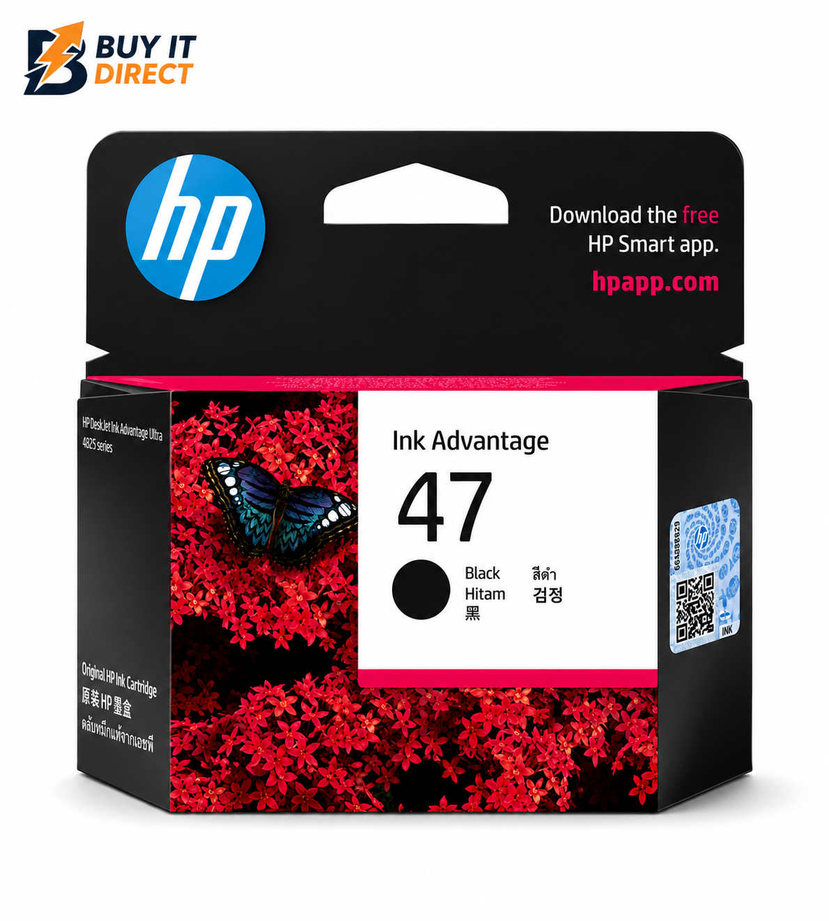 HP 47 Black Original Ink Cartridge
