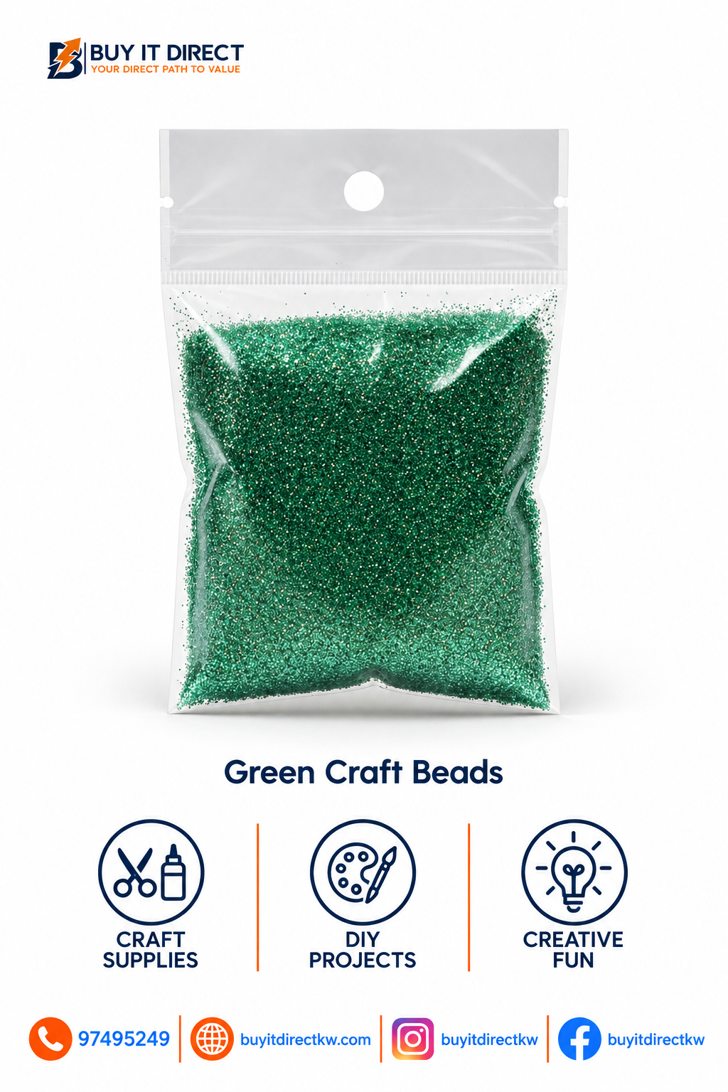 Green Glitter Powder