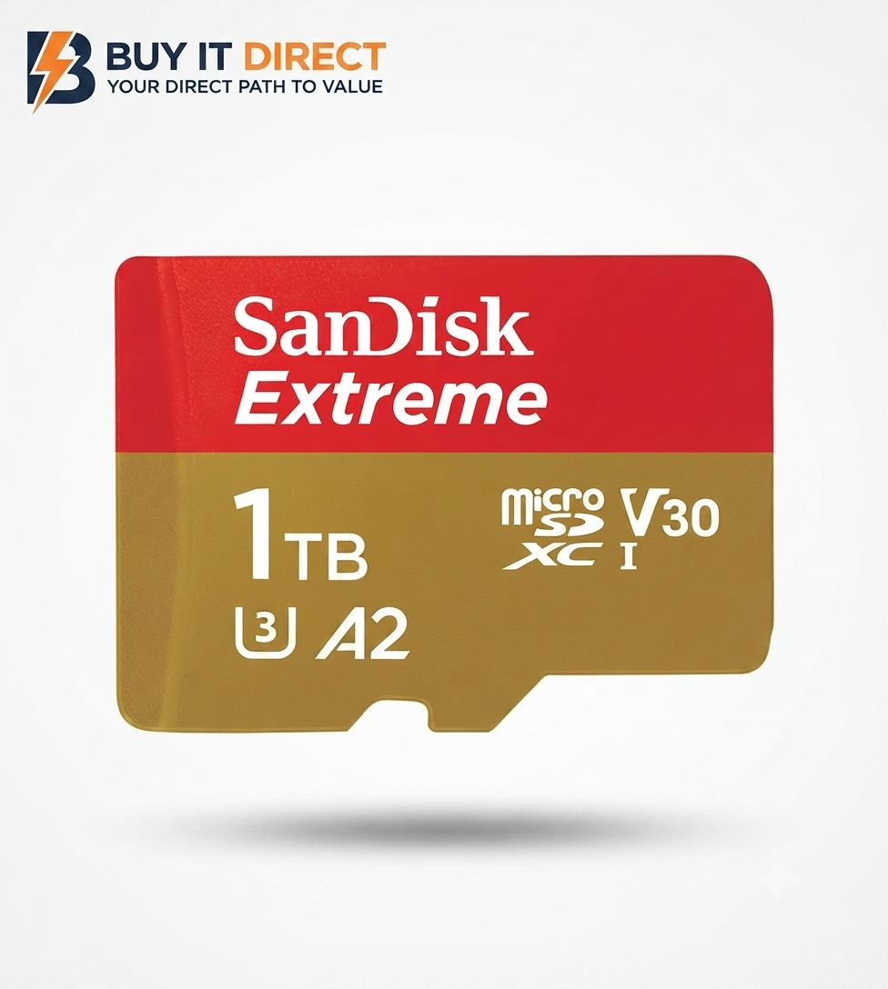 SanDisk 1TB Extreme microSDXC UHSI Memory Card Up to 190MBs