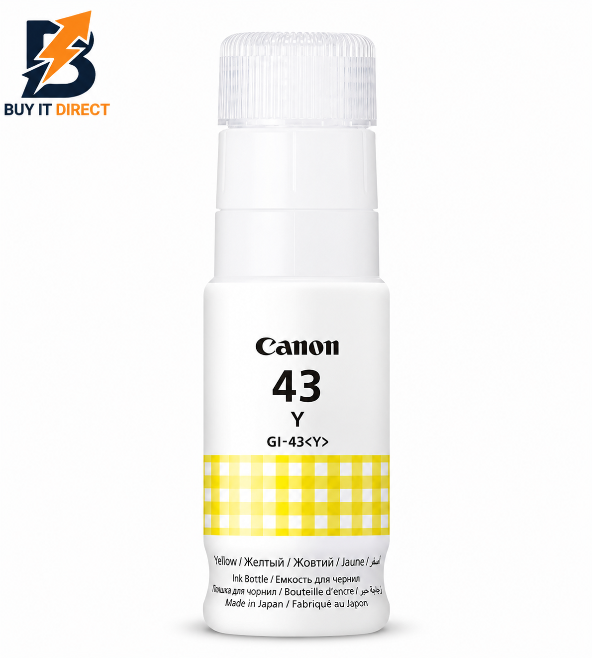 Canon GI-43 Ink Bottle Yellow Color