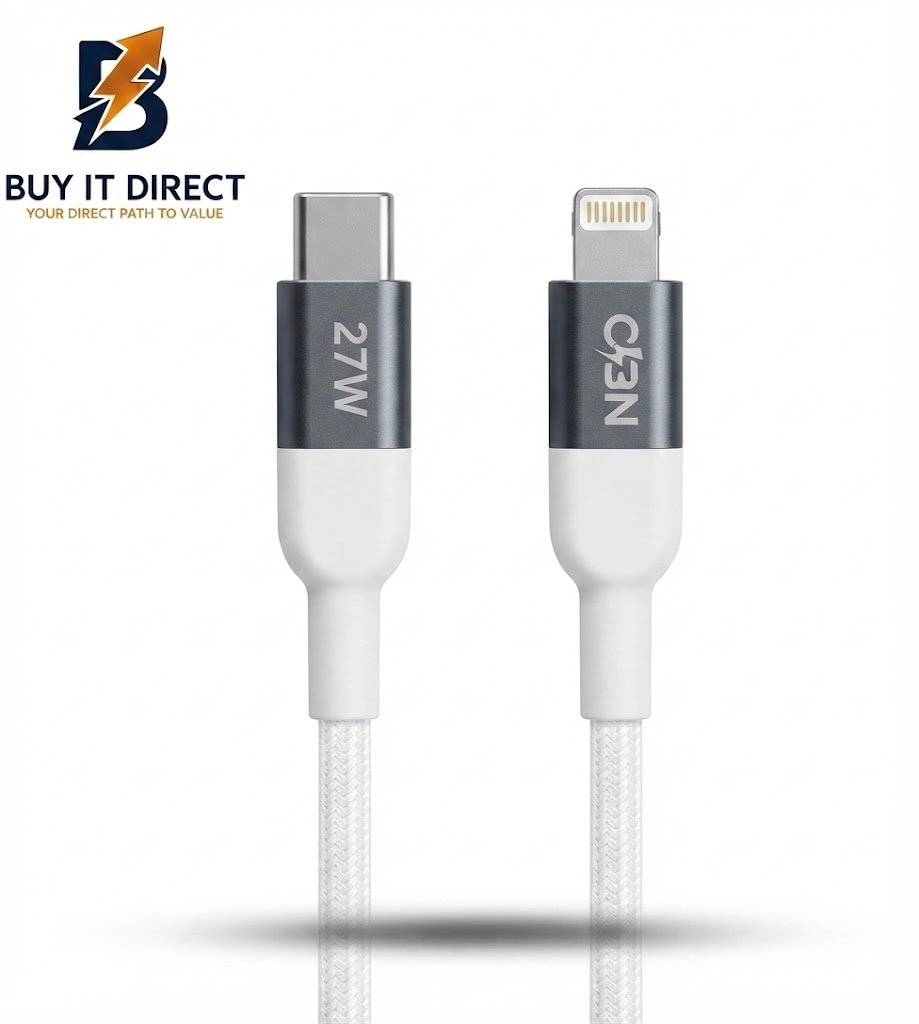 Neo NE9-DA96 USB-C to Lightning Cable 2M - White
