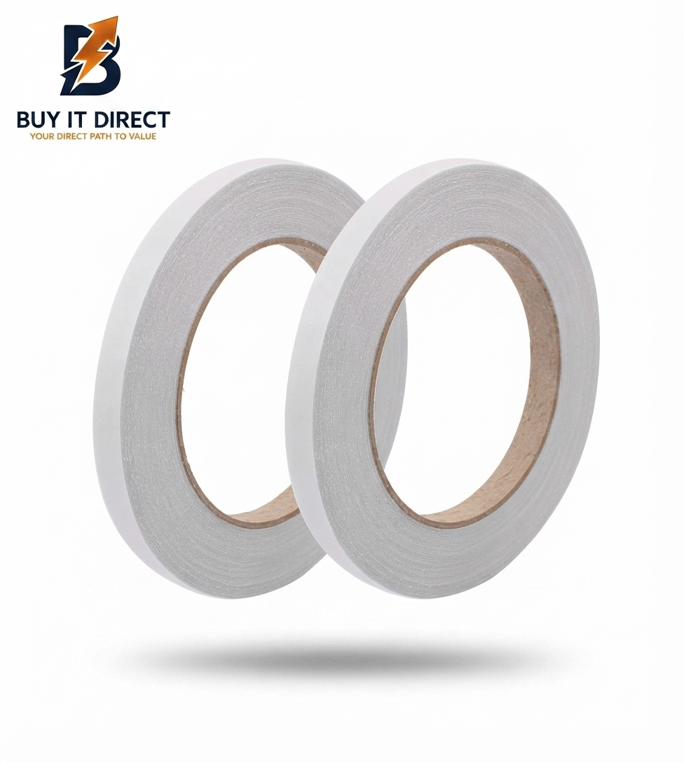 Double Sided Tape White 10mm x 24Y