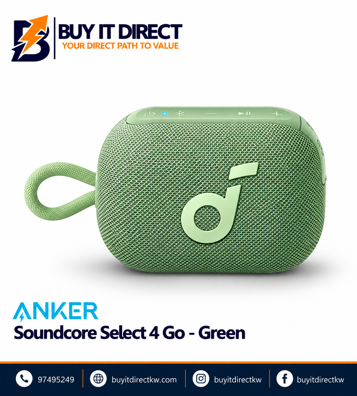 Anker Soundcore Select 4 Go Green