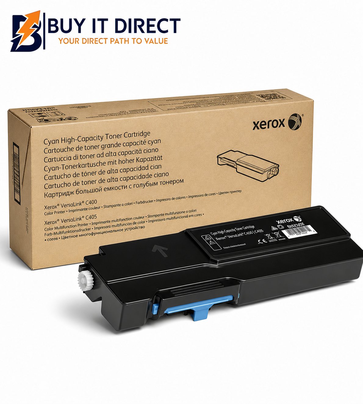 Xerox Standard Capacity Versalink C400 C405 Toner Cartridge Cyan