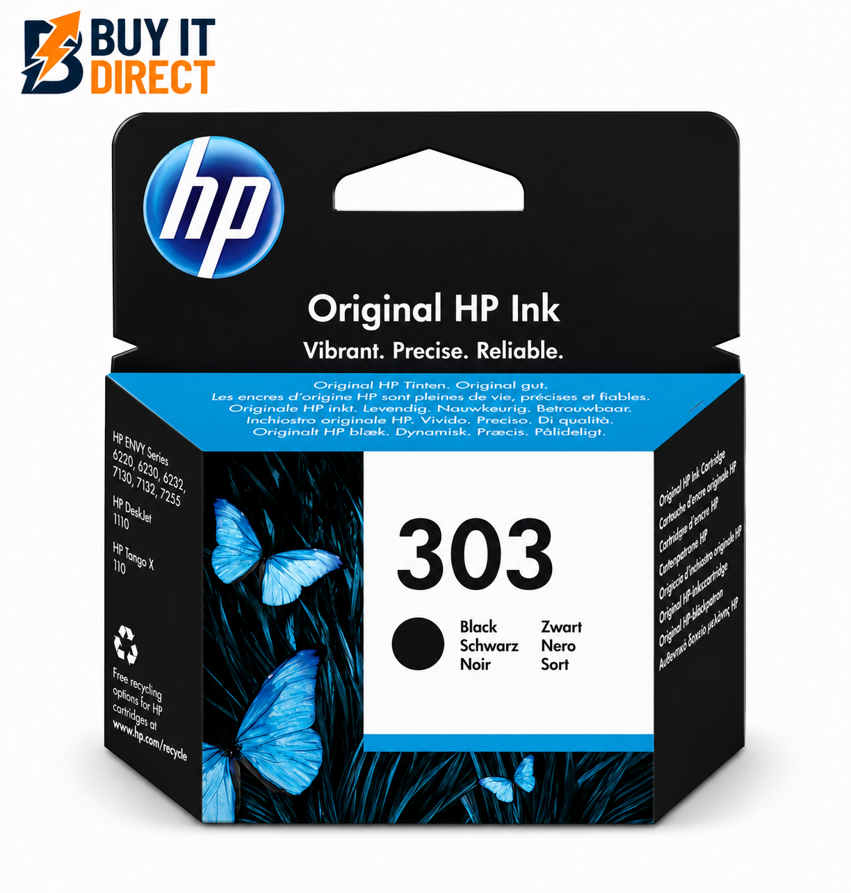 HP 303 Black Color 