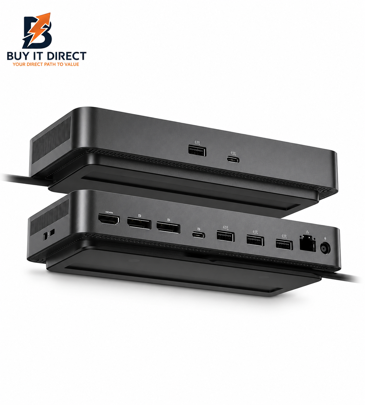 Dell Pro Dock WD25 100W Dual DisplayPort 1.4 HDMI 2.1 2.5GbE Docking Station