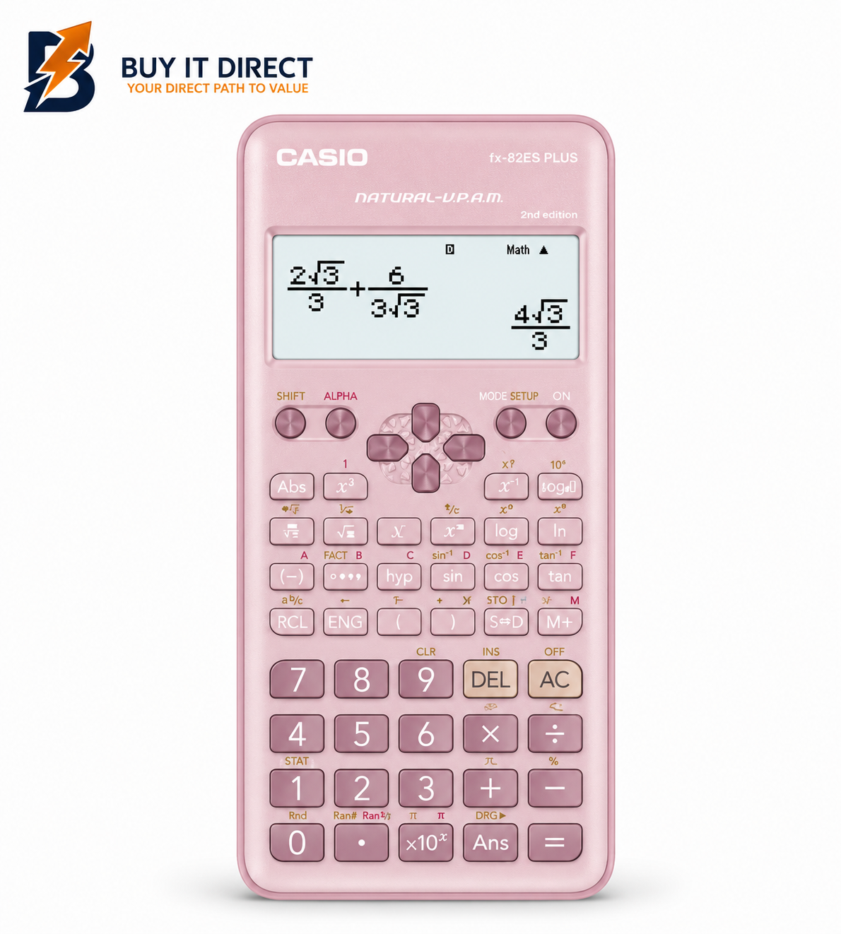 Casio FX82ESPLUS2PK Scientific Calculator