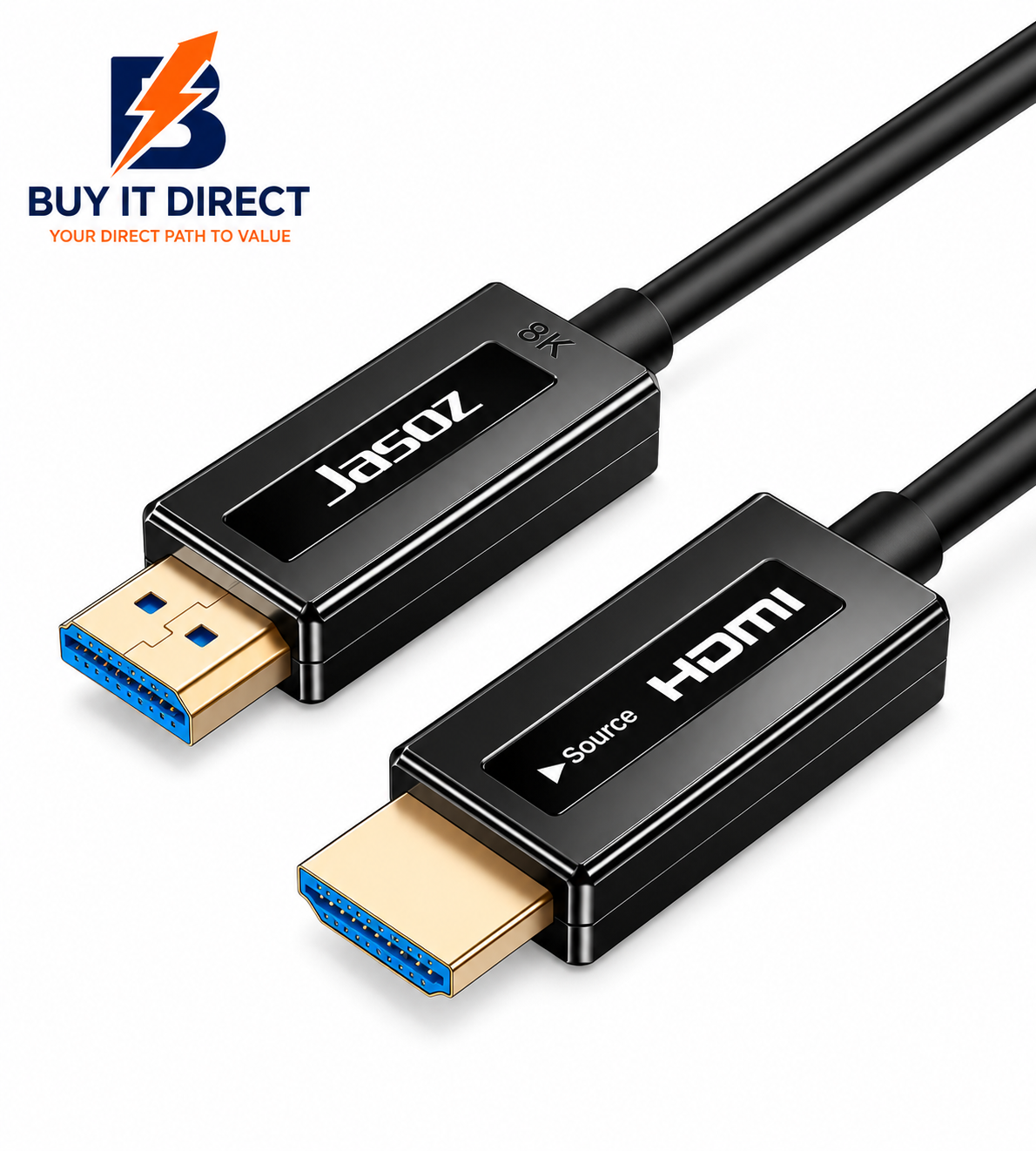 JASOZ HDMI 2.1 Fiber Optical Cable 8K 60Hz A138 – 40M