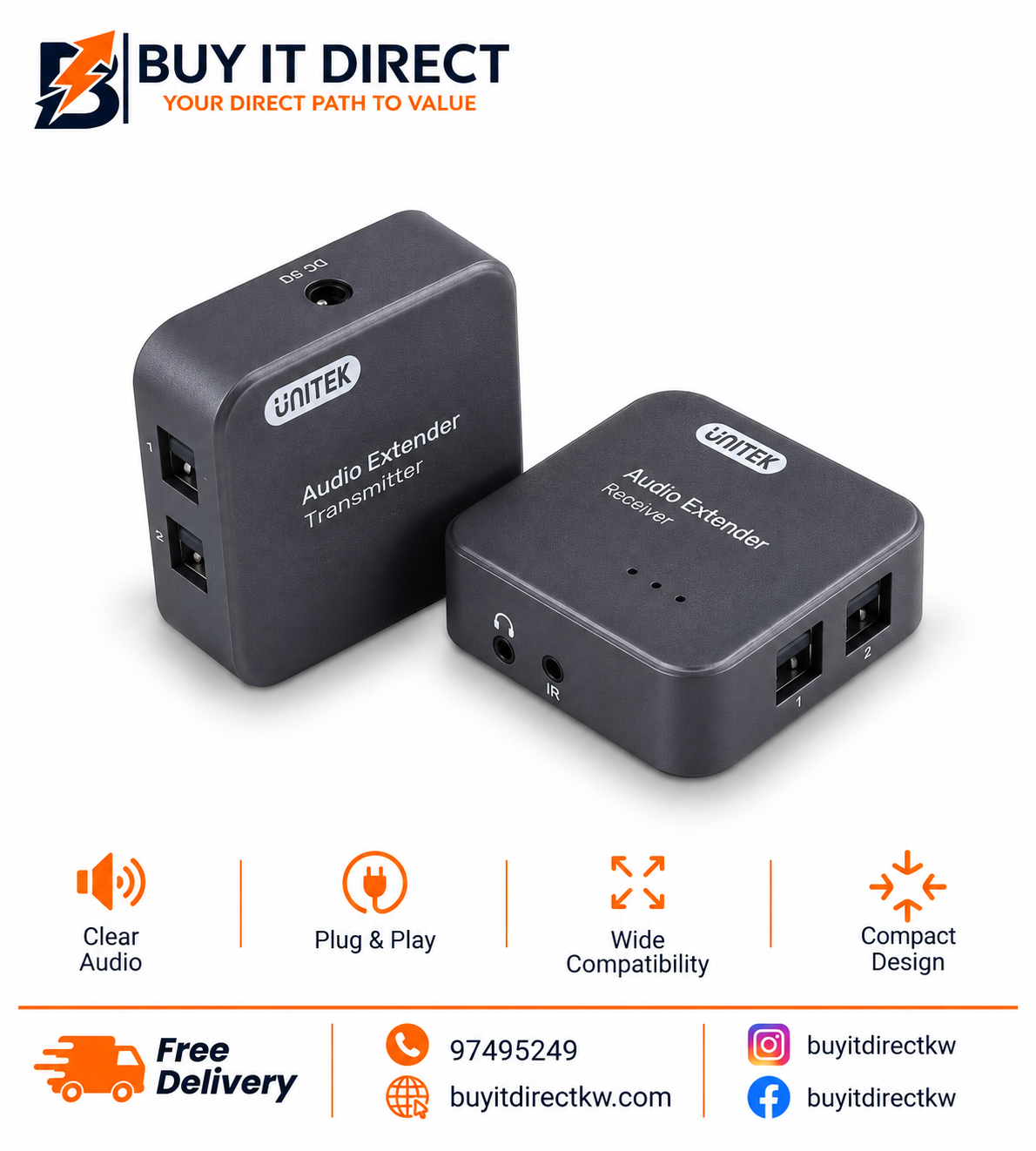 Optical Audio Splitter 1 Input 3 Output