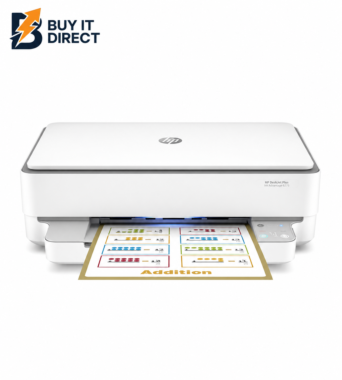 HP DeskJet Printer Plus Ink Advantage 6075 AIO – 10ppm / 4800dpi / A4 / USB / Wi-Fi / Color Inkjet