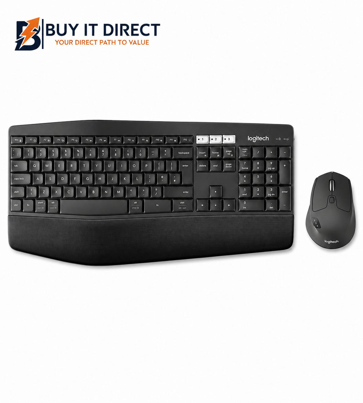 Logitech MK850 Performance Wireless Combo Keyboard and Mouse (Multi-Device) – Arabic/English