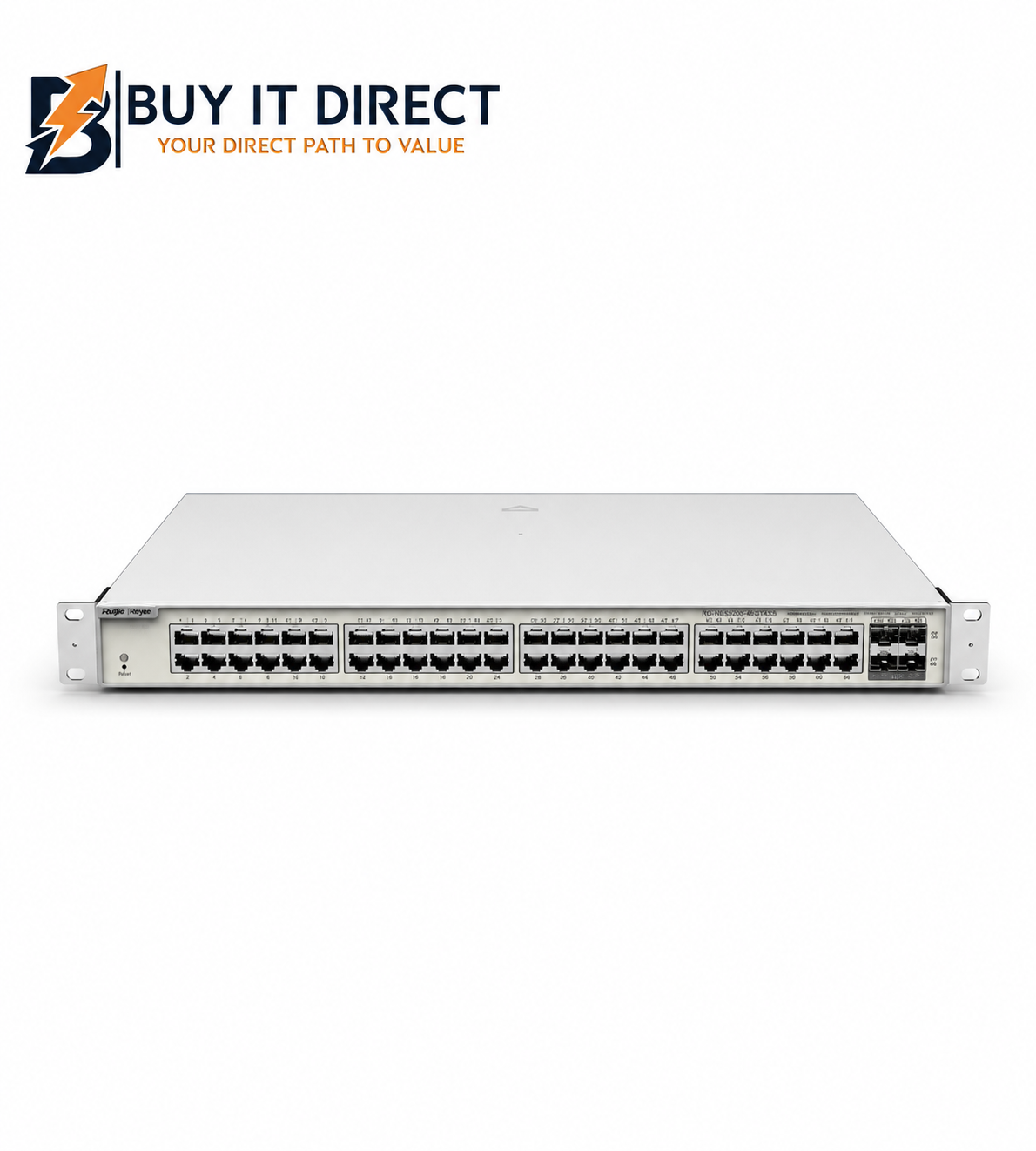 Ruijie RG NBS3200 48GT4XS P 48 Port Gigabit Layer 2 Plus Cloud Managed PoE Switch