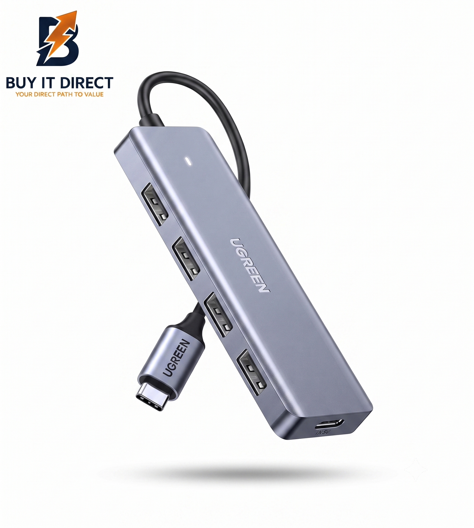 UGREEN CM219 USB C to 4 Port USB 3.0 Hub