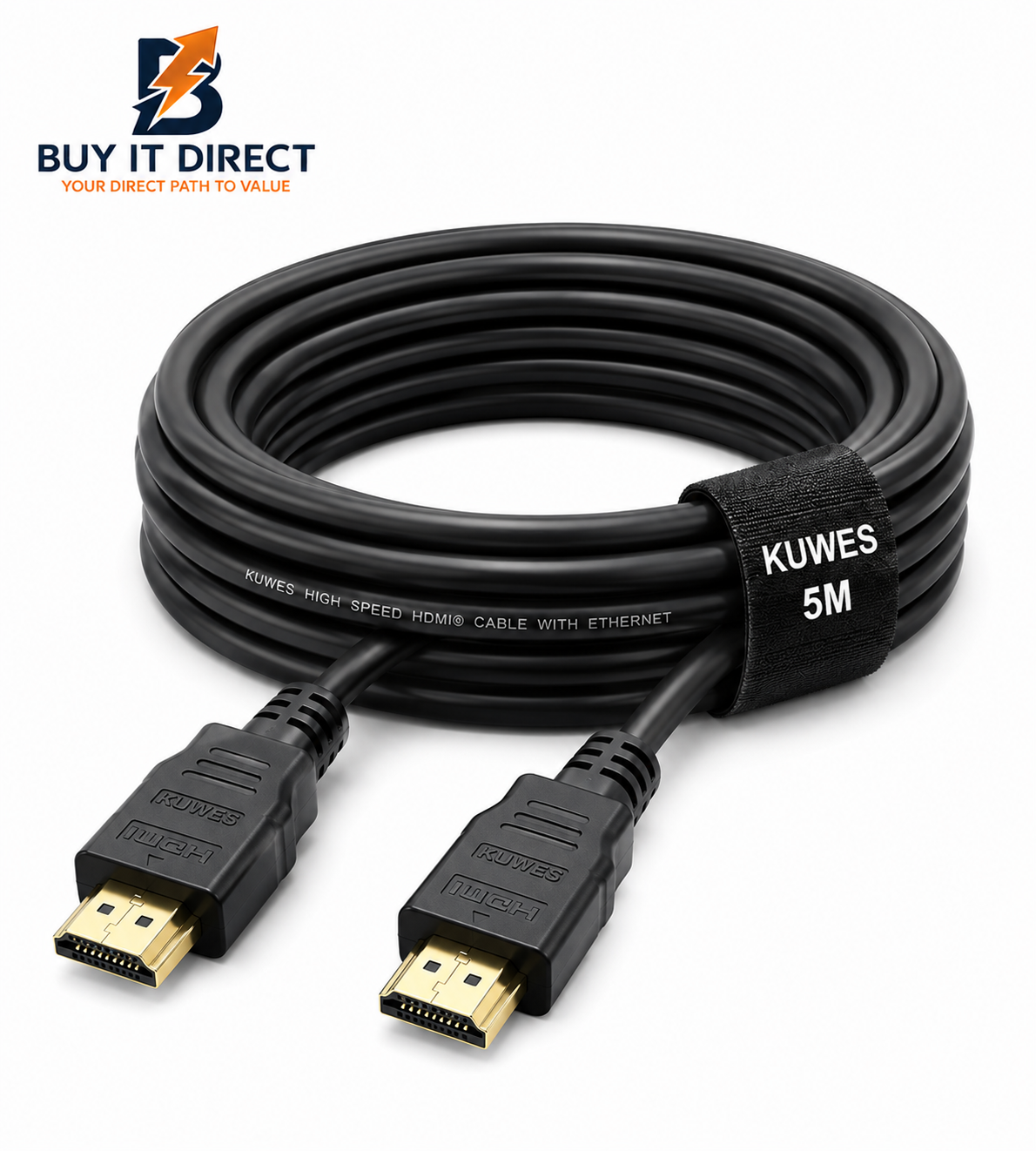 KUWES HDMI Male to Male V2.0 4K Cable 5 Meter