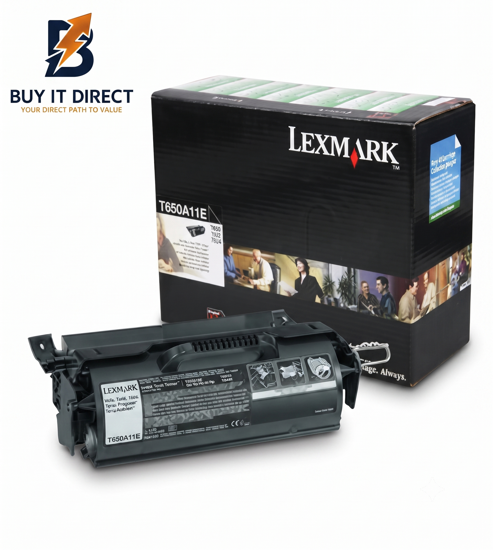 Lexmark Black Toner T650A11E
