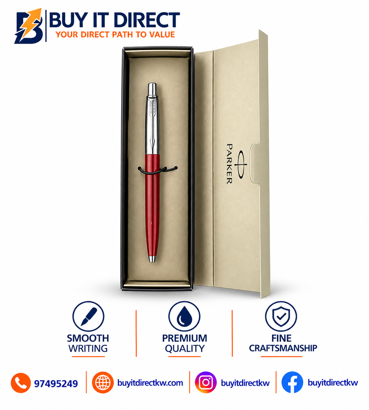 Parker Pen Red