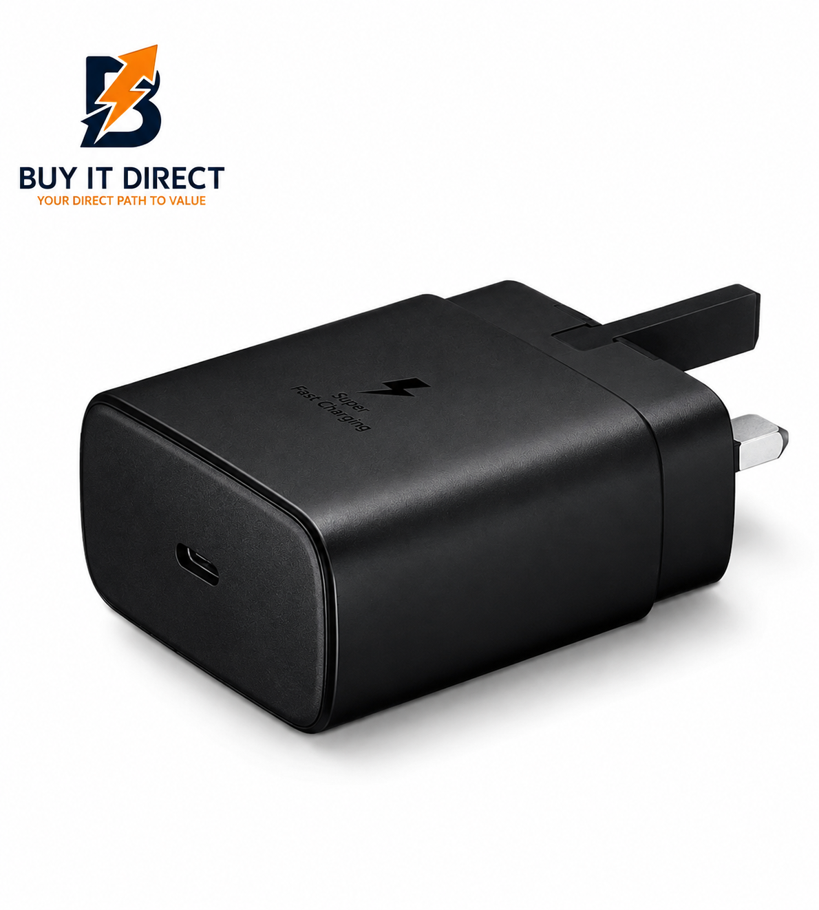 Samsung 45W PD Power Adapter with USB C to USB C Cable Black
