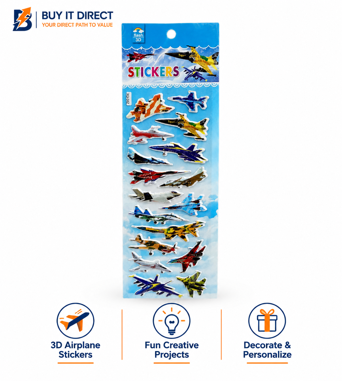 Flash 3D Stickers