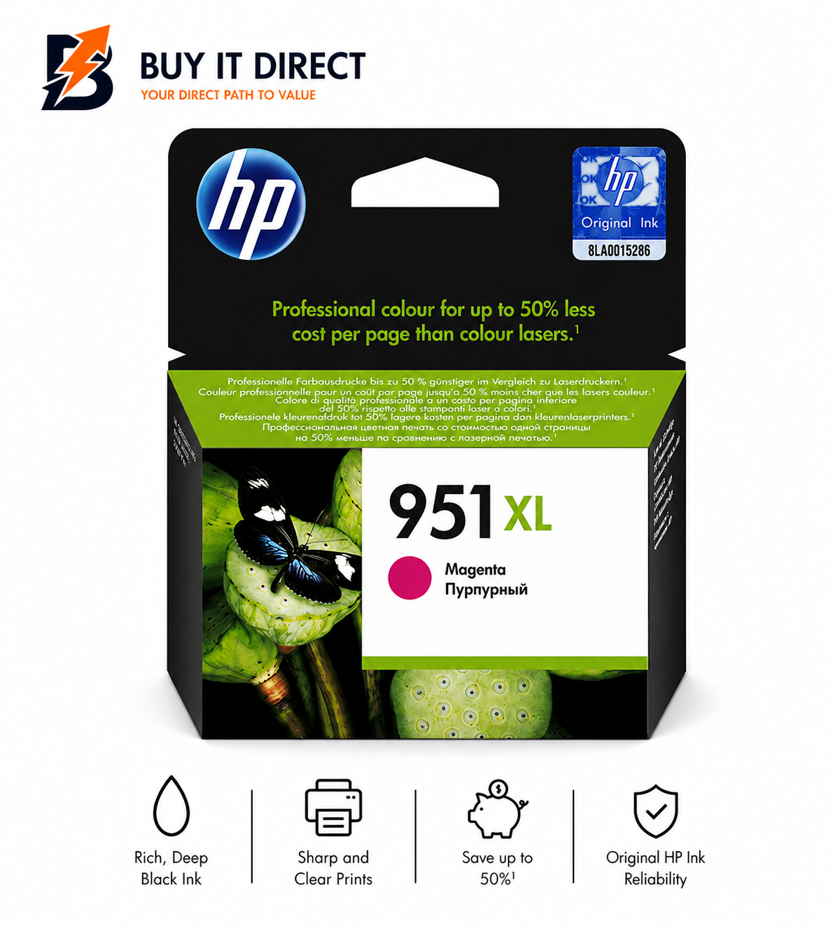 HP 951XL High Yield Magenta Original Ink Cartridge