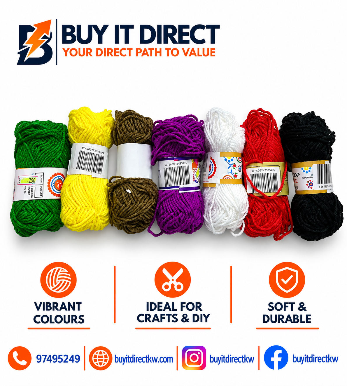 Mixed Colour Yarn