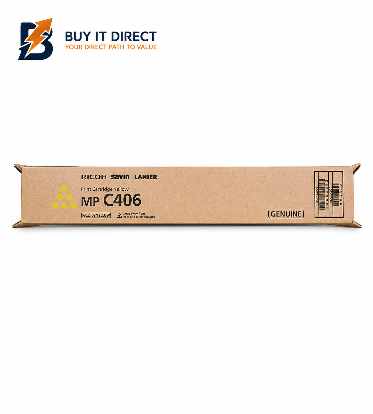خرطوشة حبر ليزر أصفر ريكو MP C406
