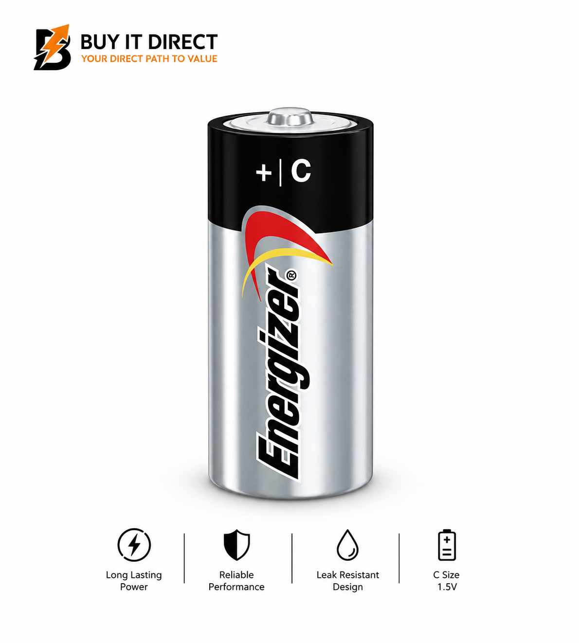 ENERGIZER Alkaline Battery C