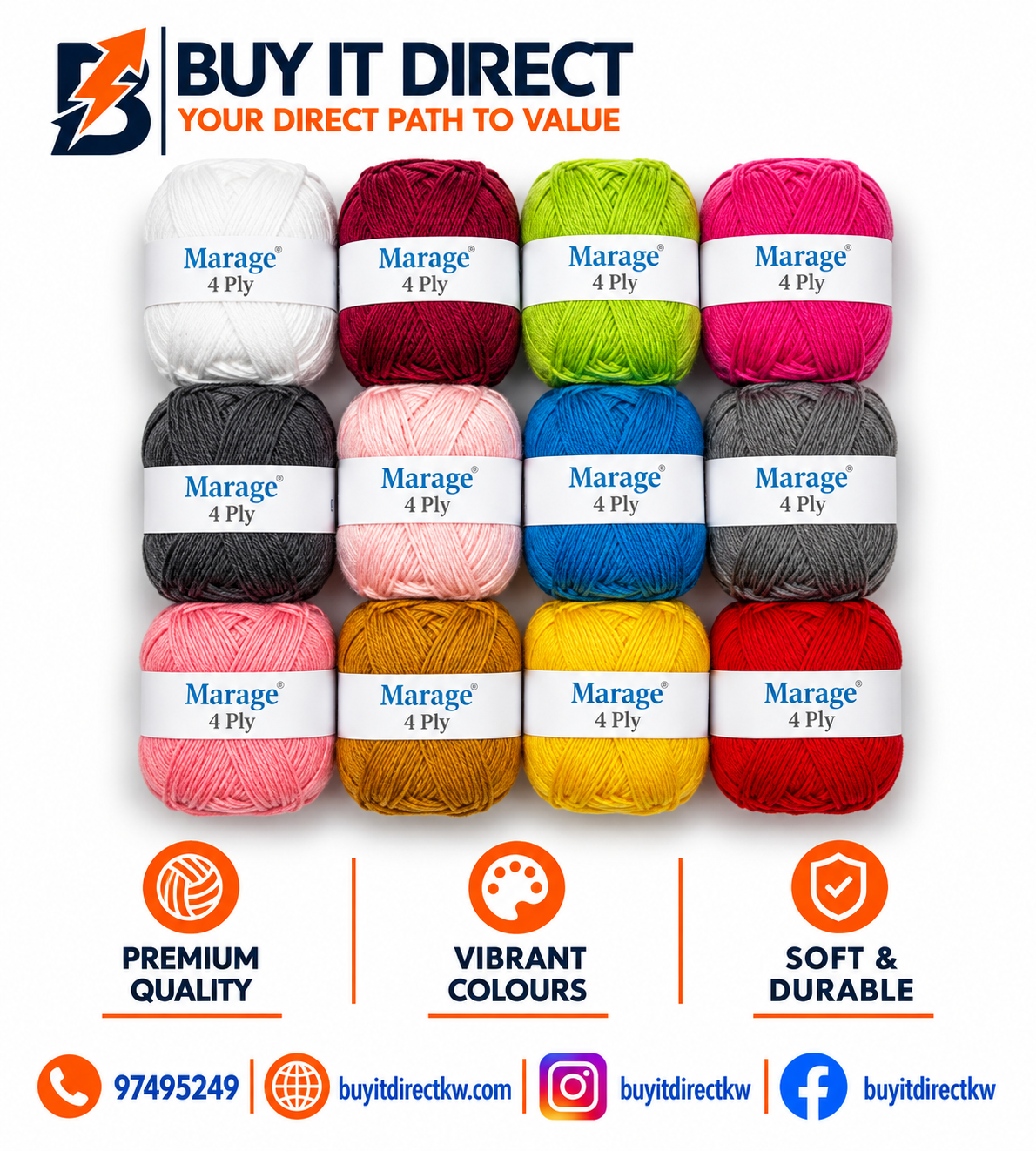Yarn Large (Multicolor)