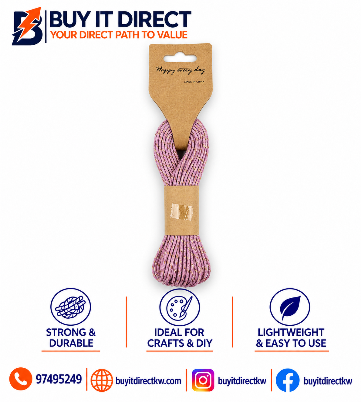 Small Light Purple Rope